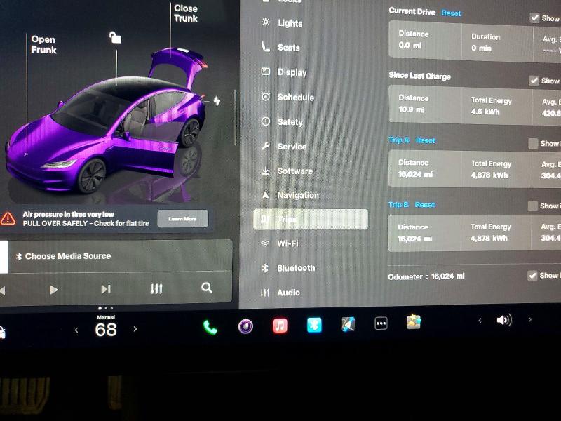 2025 Tesla Model 3 VIN 5YJ3E1EB7SF023312 COPART salvage auction — FRONT END, MN - CERT OF TITLE-SALVAGE, sold $14,200 on 2026-07-07 (photo 9)