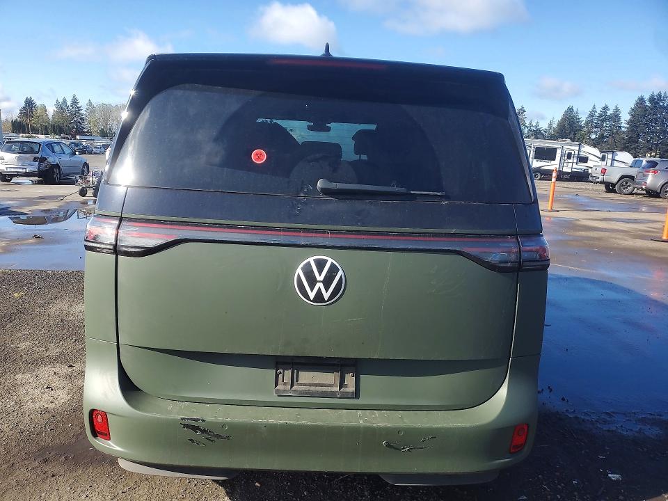 2025 Volkswagen Id.buzz VIN WVGAWVEB5SH017242 COPART salvage auction — FRONT END, Or - Salvage Title Certificate, sold $9,000 on 2026-08-17 (photo 6)