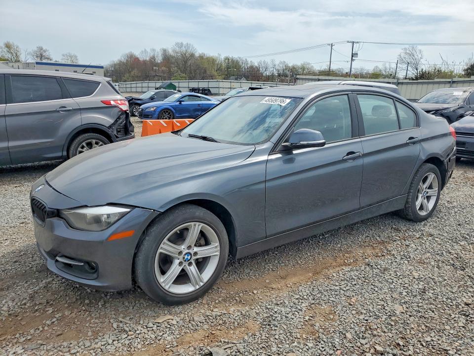 2015 BMW 3er VIN WBA3C3G50FNS73522 COPART salvage auction — REAR END, Va - Cert Of Title-Rebuilt (P), sold $1,900 on 2026-07-07 (photo 1)