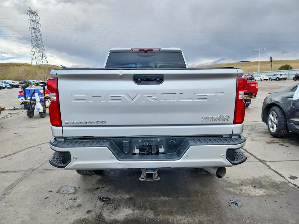 2022 Chevrolet Silverado VIN 1GC4YVEYXNF100987 COPART salvage auction — FRONT END, Co - Public - Salvage Title, sold $14,100 on 2026-07-29 (photo 6)