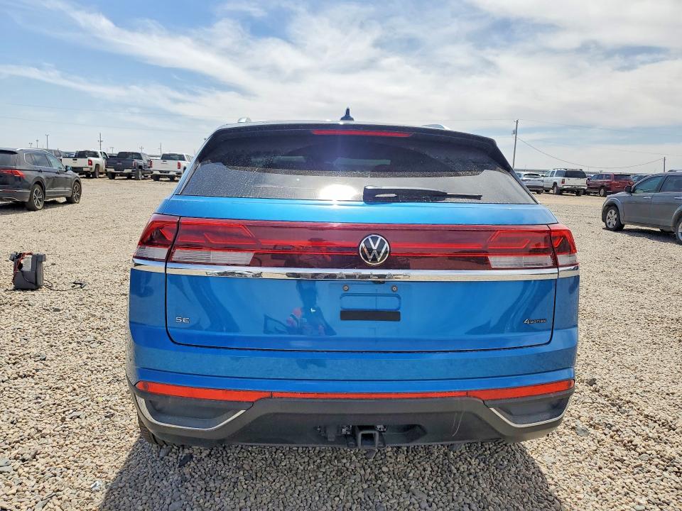 2025 Volkswagen Atlas VIN 1V2KE2CA2SC215048 COPART salvage auction — SIDE, Tx - Salvage Vehicle Title, sold $13,900 on 2026-07-09 (photo 6)