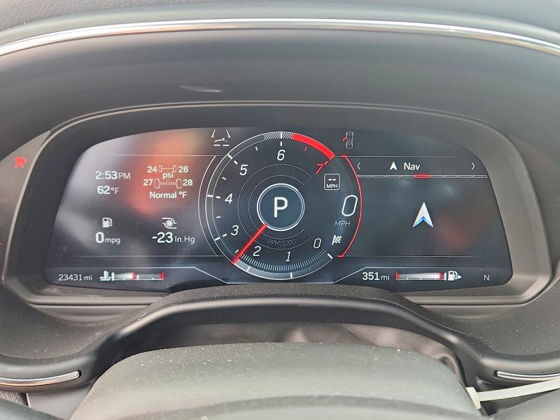 2024 Cadillac Ct5 VIN 1G6DN5RK9R0118679 COPART salvage auction — SIDE, Tx - Salvage Vehicle Title, sold $18,900 on 2026-07-09 (photo 9)