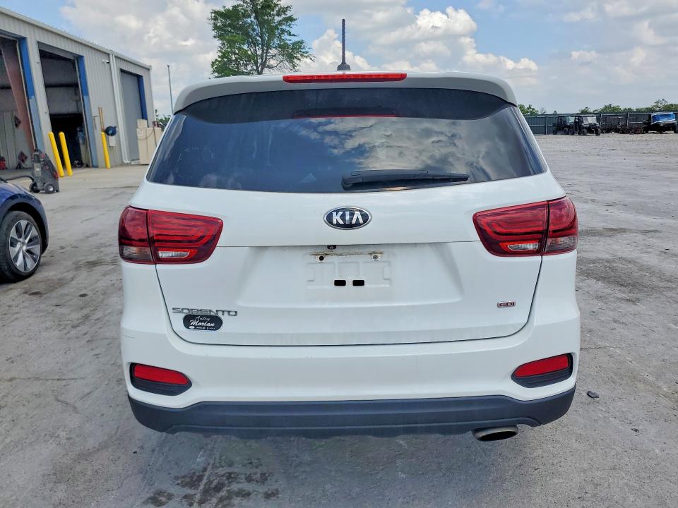 2020 Kia Sorento VIN 5XYPG4A3XLG680224 COPART salvage auction — FRONT END, MO - SALVAGE CERTIFICATE OF TITLE, sold $4,050 on 2026-07-13 (photo 6)