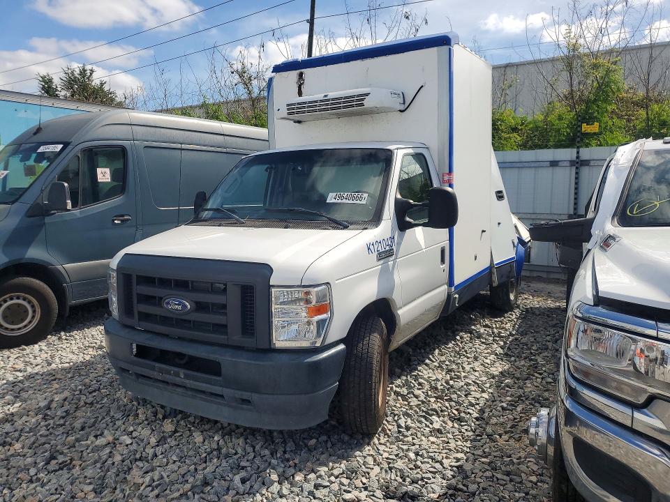 2023 Ford Econoline e350 VIN 1FDWE3FK1PDD14762 COPART salvage auction — REAR END, Fl - Certificate Of Title, sold $10,100 on 2026-07-08 (photo 1)