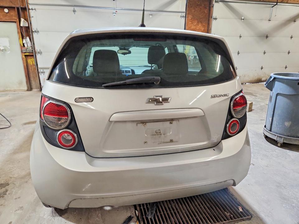 2013 Chevrolet SONIC VIN 1G1JA6SG4D4106585 COPART salvage auction — FRONT END, Pa - Certificate Of Salvage, sold $250 on 2026-07-02 (photo 6)