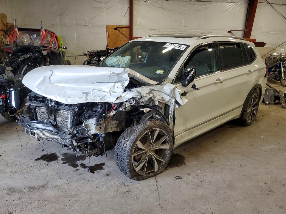 2024 Volkswagen Tiguan VIN 3VV4B7AX9RM124537 COPART salvage auction — FRONT END, Vt - Cert Of Title-Salvage Vehicle, sold $2,550 on 2026-08-19 (photo 1)