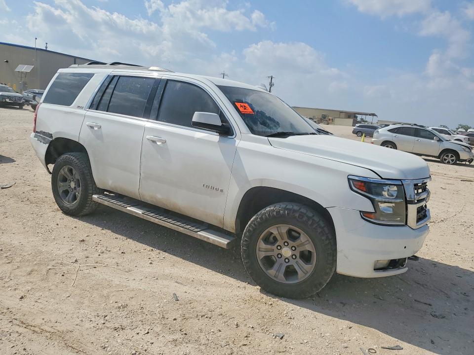 2016 Chevrolet Tahoe VIN 1GNSKBKC4GR229994 COPART salvage auction — FRONT END, Tx - Salvage Vehicle Title, sold $2,950 on 2026-07-09 (photo 4)