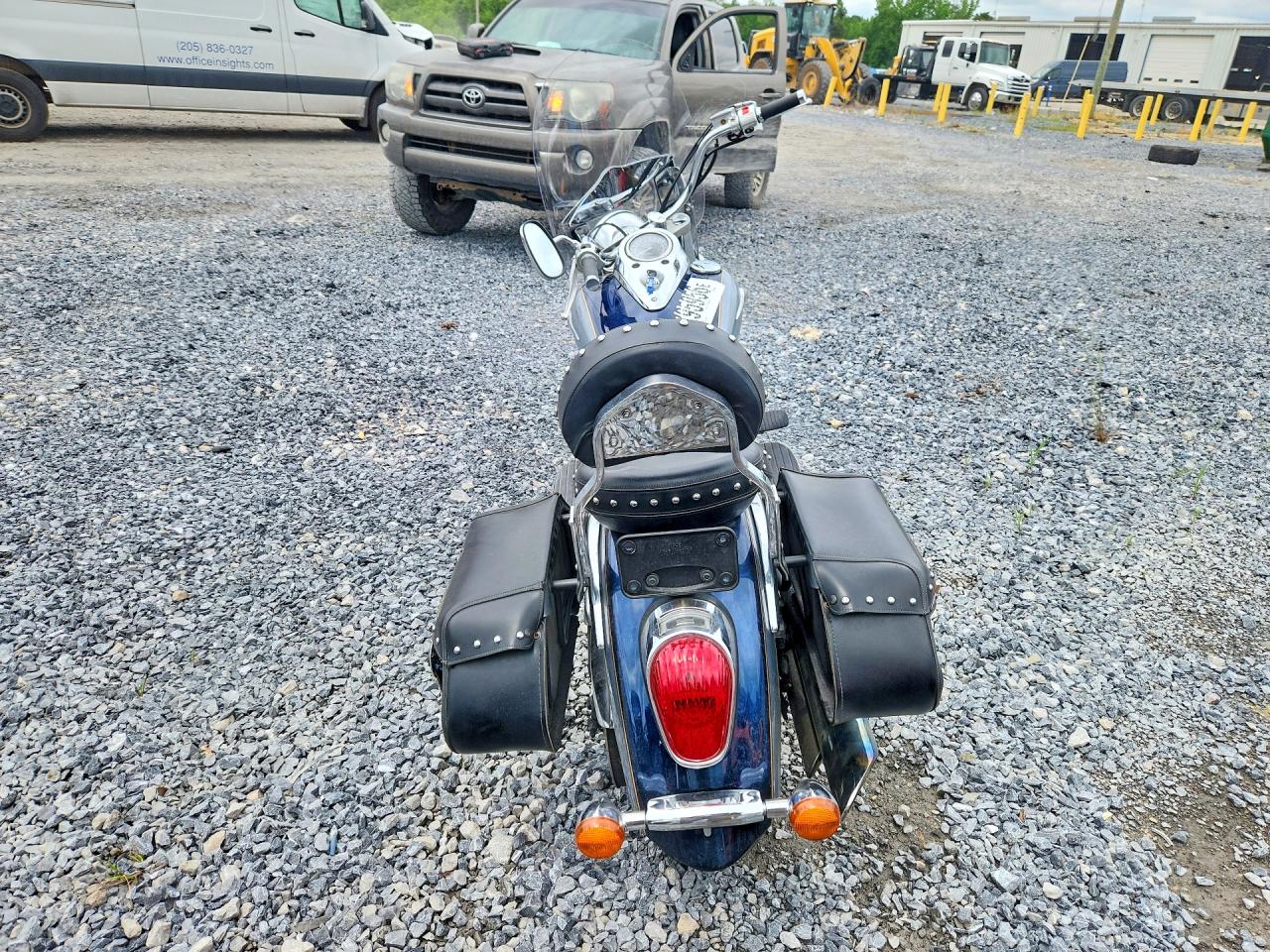 2008 Kawasaki VN2000 VIN JKBVNMJ178A000644 COPART salvage auction — Front End, AL - CERT OF TITLE-SALVAGE TITLE, sold $1,350 on 2026-07-02 (photo 4)