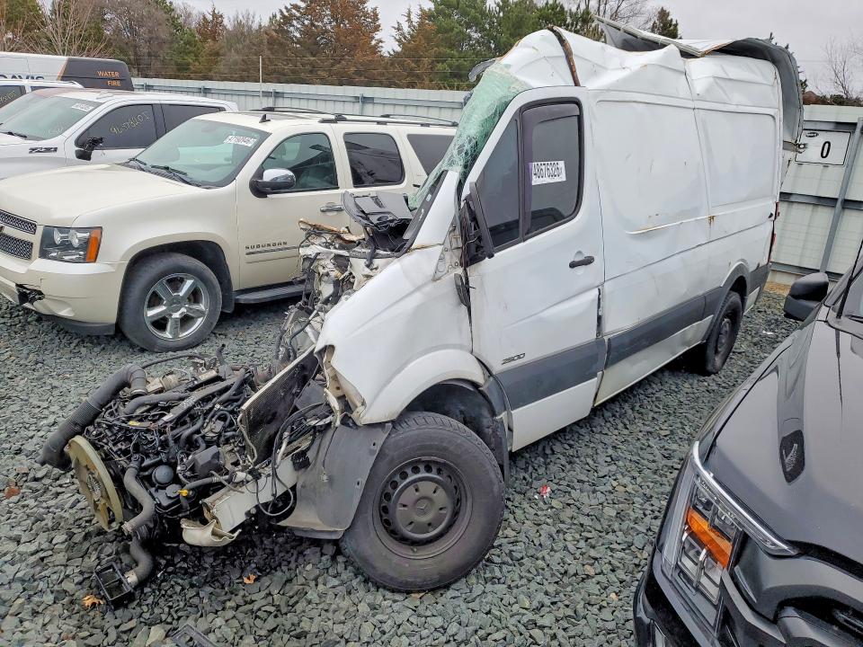 2016 Mercedes-benz Sprinter 2500 VIN WD3PE7DD9GP280454 COPART salvage auction — ALL OVER, Ia - Junking Certificate (P), sold $25 on 2026-07-07 (photo 1)