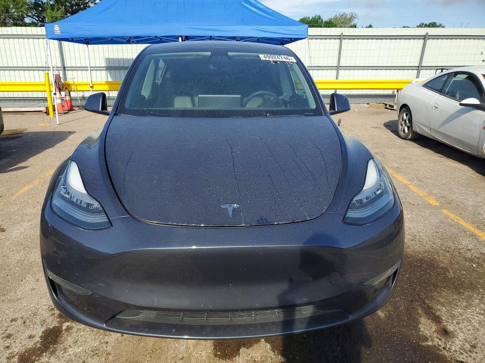 2020 Tesla Model y VIN 5YJYGDEE7LF045405 COPART salvage auction — REAR END, Ks - Cert Of Title-Salvage, sold $8,700 on 2026-07-08 (photo 5)