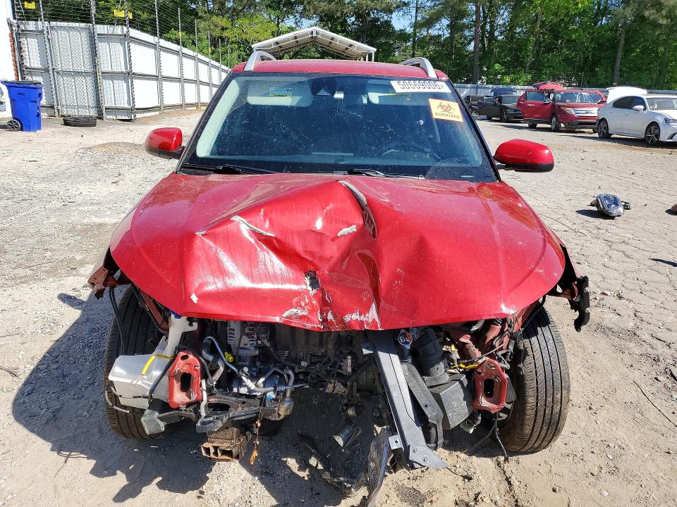 2021 Hyundai Venue VIN KMHRC8A3XMU114216 COPART salvage auction — FRONT END, GA - CERT OF TITLE-SALVAGE, sold $1,500 on 2026-07-10 (photo 5)