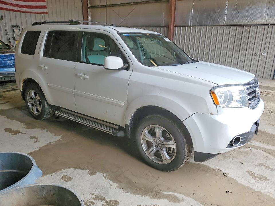 2013 Honda Pilot VIN 5FNYF4H42DB070056 COPART salvage auction — FRONT END, Wi - Junked Vehicle Bill Of Sale, sold $975 on 2026-07-06 (photo 4)