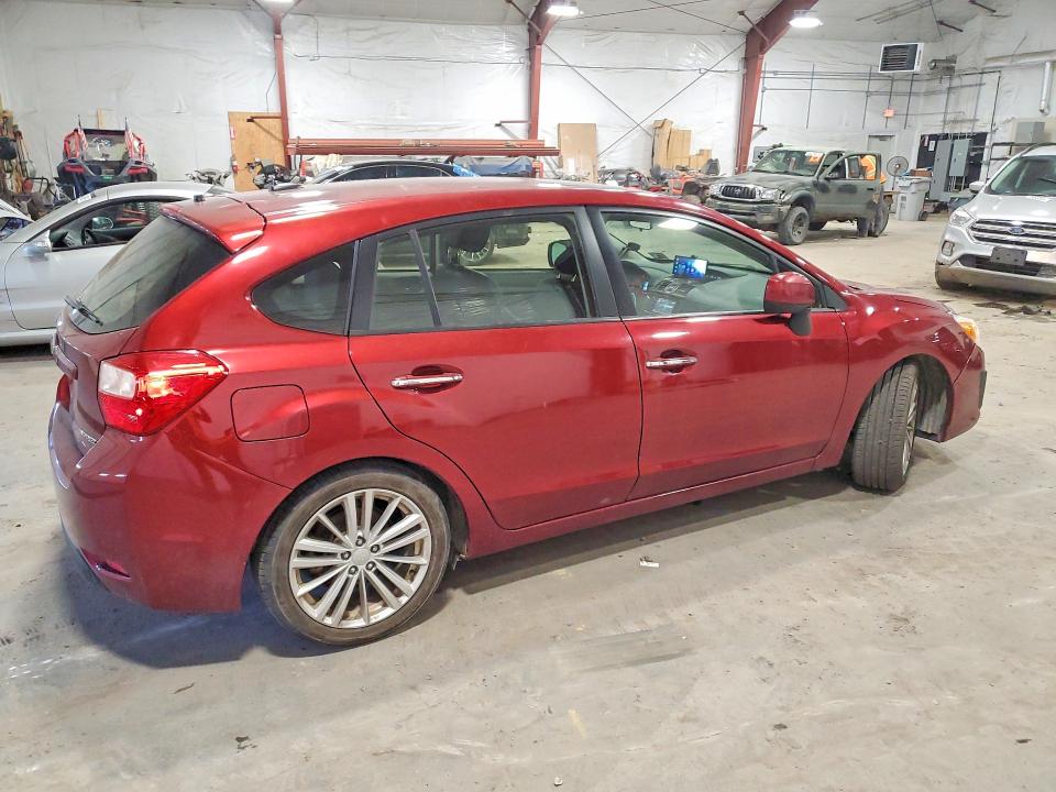 2012 Subaru VIN JF1GPAK67CH234326 COPART salvage auction — UNDERCARRIAGE, Salvage Title, sold $875 on 2026-07-20 (photo 3)