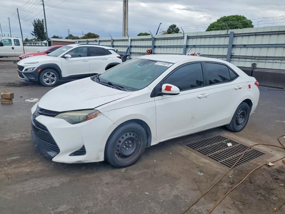 2017 Toyota Corolla VIN 5YFBURHE4HP697692 COPART salvage auction — MECHANICAL, Fl - Certificate Of Title (P), sold $4,300 on 2026-07-06 (photo 1)