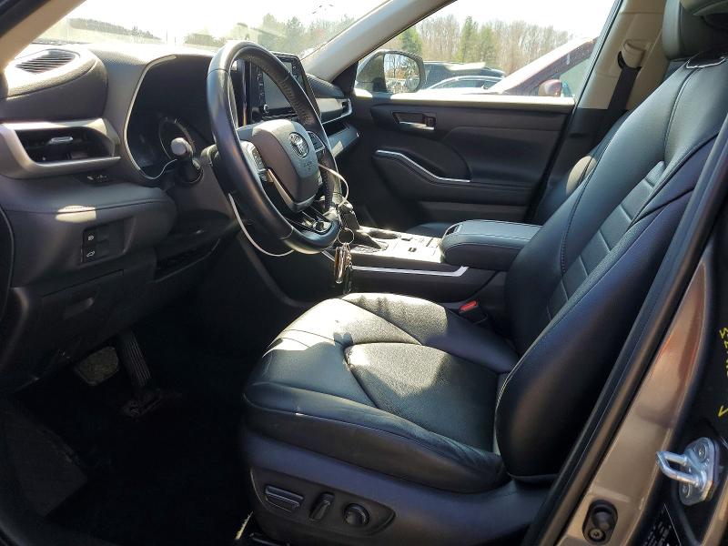 2021 Toyota Highlander VIN 5TDGARAH4MS506356 COPART salvage auction — SIDE, Id - Salvage Certificate Of Title, sold $15,700 on 2026-07-16 (photo 7)