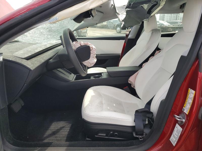 2025 Tesla Model 3 VIN 5YJ3E1EA2SF922294 COPART salvage auction — ROLLOVER, Salvage Title, sold $4,150 on 2026-07-27 (photo 7)