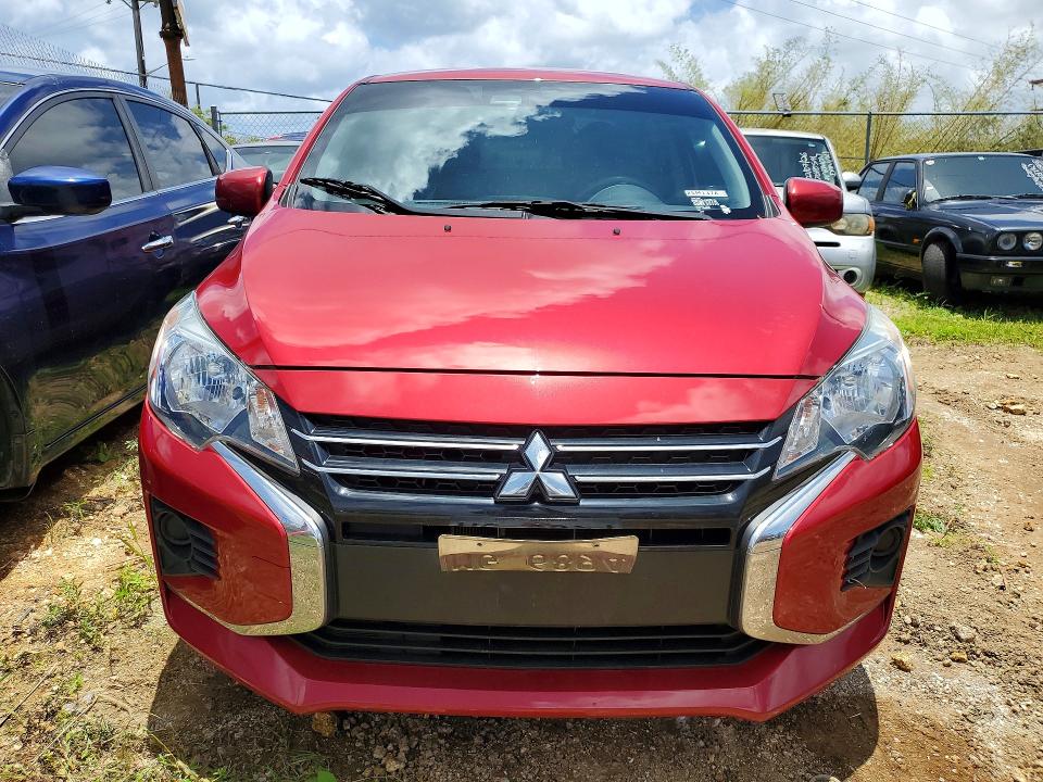 2022 Mitsubishi Mirage VIN ML32FUFJ0NHF08806 COPART salvage auction — WATER/FLOOD, Hi - Certificate Of Salvage, sold $5 on 2026-07-27 (photo 5)