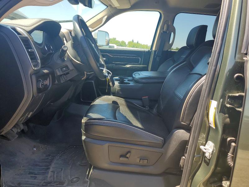 2022 Ram 2500 VIN 3C6UR5FL0NG143580 COPART salvage auction — FRONT END, Ca - Salvage Certificate, sold $14,200 on 2026-07-30 (photo 7)