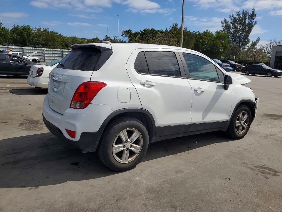 2022 Chevrolet Trax VIN KL7CJKSM1NB509206 COPART salvage auction — FRONT END, Fl - Cert Of Ttl-Rebuilt&Slvg Rbld, sold $3,050 on 2026-07-06 (photo 3)
