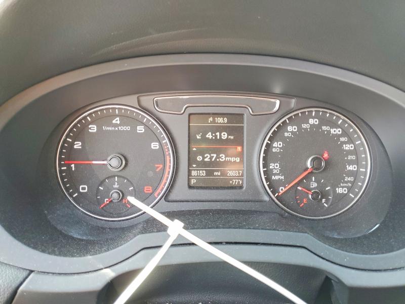 2016 Audi Q3 VIN WA1GFCFSXGR006606 COPART salvage auction — MECHANICAL, Tn - Salvage Certificate, sold $1,700 on 2026-07-16 (photo 9)