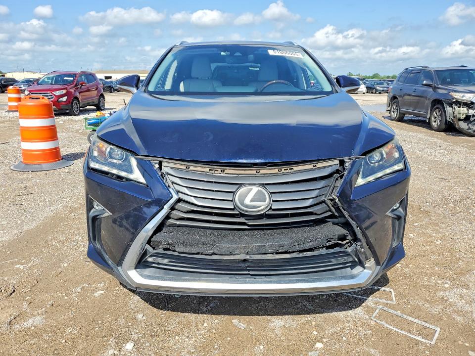 2016 Lexus Rx VIN 2T2ZZMCA8GC031341 COPART salvage auction — FRONT END, TX, sold $15,700 on 2026-07-30 (photo 5)