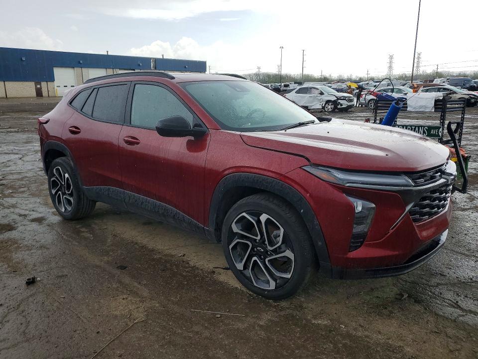 2024 Chevrolet Trax VIN KL77LJE21RC144414 COPART salvage auction — FRONT END, Mi - Cert Of Title-Salvage Vehicle, sold $10,100 on 2026-07-10 (photo 4)