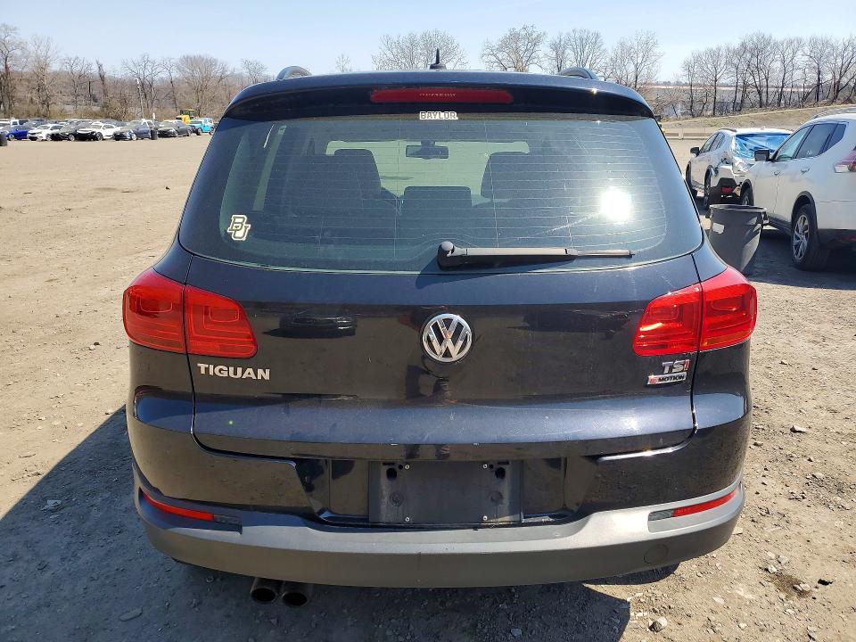 2016 Volkswagen Tiguan VIN WVGBV7AX8GW594208 COPART salvage auction — FRONT END, Ny - Mv907A-Parts Only, sold $1,350 on 2026-07-15 (photo 6)