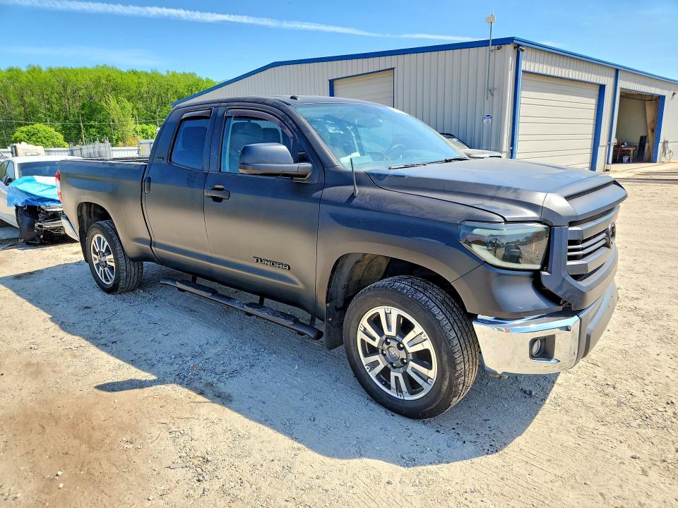 2017 Toyota Tundra VIN 5TFUM5F16HX072259 COPART salvage auction — FRONT END, Va - Certificate Of Title, sold $150 on 2026-07-21 (photo 4)