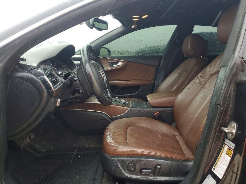 2013 Audi A7 VIN WAUYGAFC4DN052825 COPART salvage auction — REAR END, Tx - Salvage Vehicle Title, sold $600 on 2026-07-09 (photo 7)
