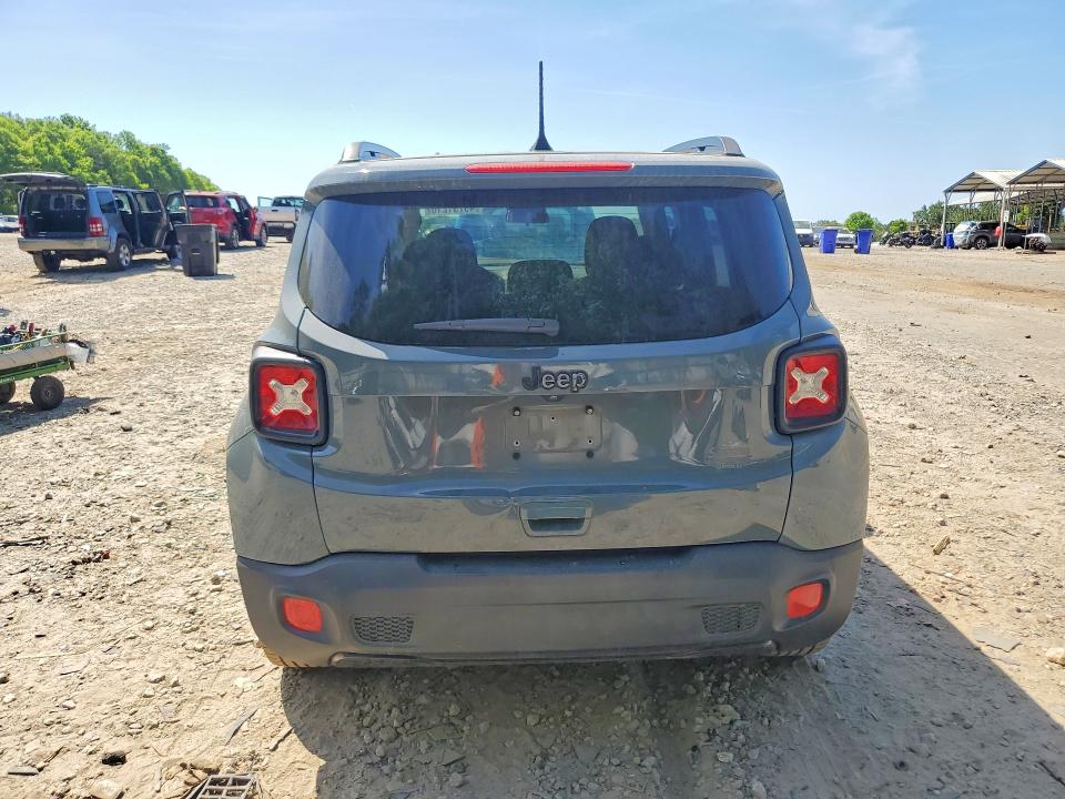 2018 Jeep Renegade VIN ZACCJABBXJPG81441 COPART salvage auction — SIDE, GA - CERT OF TITLE-SALVAGE, sold $1,800 on 2026-07-10 (photo 6)