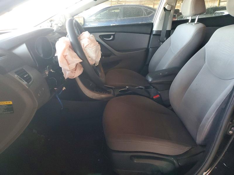 2016 Hyundai Elantra VIN KMHDH4AE3GU474986 COPART salvage auction — FRONT END, Id - Salvage Certificate Of Title, sold $1,350 on 2026-07-20 (photo 7)