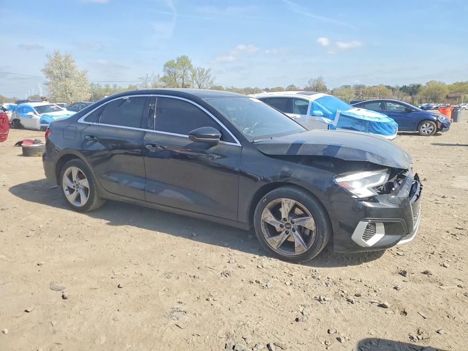 2023 Audi A3 VIN WAUAUDGY4PA109929 COPART salvage auction — FRONT END, Md - Cert Of Salvage > 75% Damage, sold $4,100 on 2026-07-07 (photo 4)