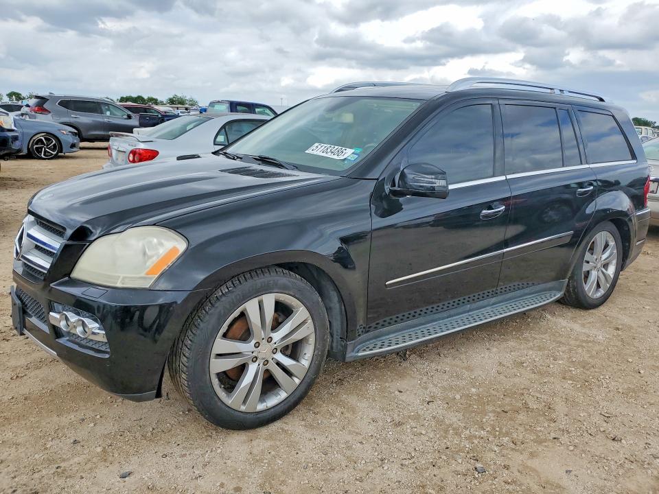 2011 Mercedes-benz Gl-class VIN 4JGBF7BE6BA640781 COPART salvage auction — MINOR DENT/SCRATCHES, Tx - Certificate Of Title, sold $1,450 on 2026-07-09 (photo 1)