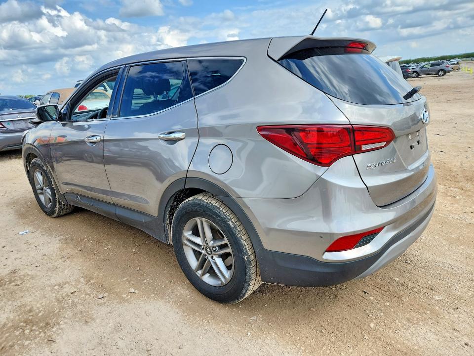 2018 Hyundai Santa fe VIN 5NMZT3LB5JH091023 COPART salvage auction — FRONT END, Tx - Salvage Vehicle Title, sold $2,900 on 2026-07-09 (photo 2)