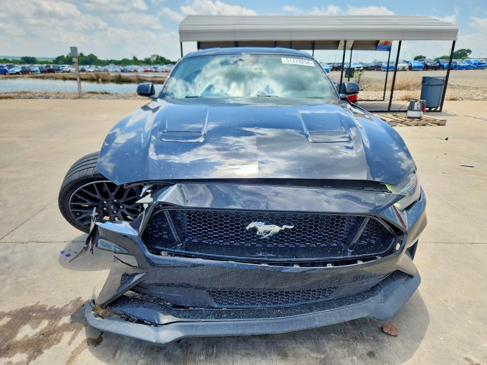 2022 Ford Mustang VIN 1FA6P8CF0N5127271 COPART salvage auction — FRONT END, Tx - Certificate Of Title, sold $13,700 on 2026-07-02 (photo 5)
