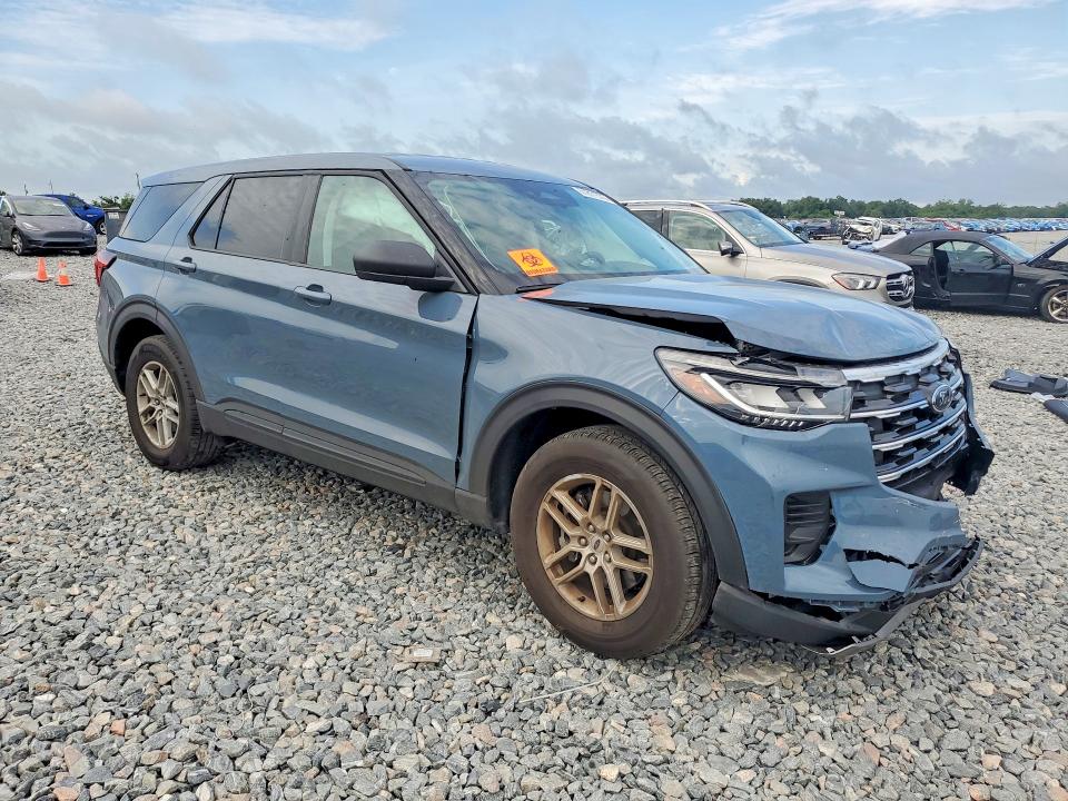 2026 Ford Explorer VIN 1FMUK7DH7TGA19012 COPART salvage auction — FRONT END, Fl - Cert Of Title Slvg Rebuildable, sold $13,300 on 2026-07-28 (photo 4)
