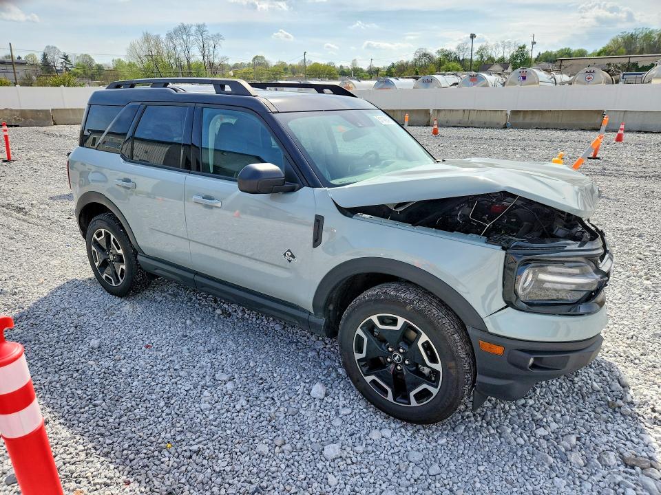 2024 Ford Bronco VIN 3FMCR9C65RRF72682 COPART salvage auction — FRONT END, Oh - Cert Of Title-Salvage, sold $9,100 on 2026-07-02 (photo 4)