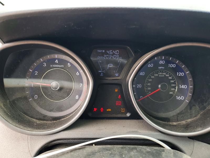2013 Hyundai Elantra VIN KMHDH4AE5DU523844 COPART salvage auction — REAR END, La - Cert Of Title-Salvage, sold $625 on 2026-07-14 (photo 9)