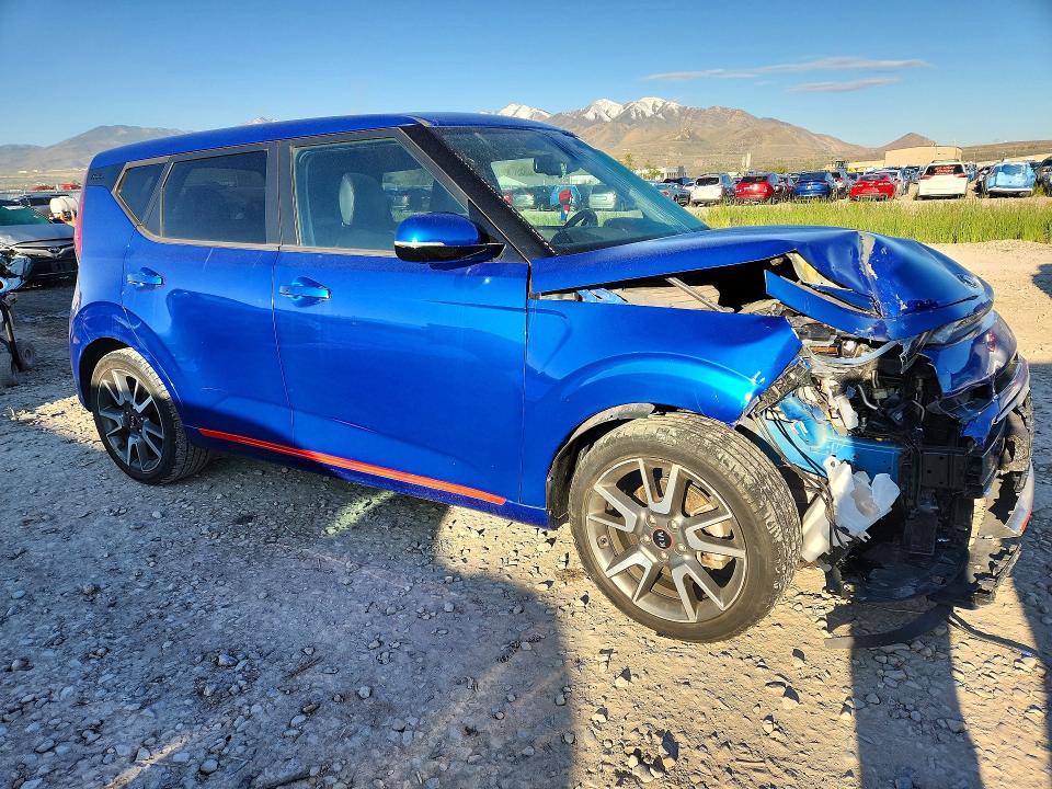 2020 Kia VIN KNDJ53AF3L7107386 COPART salvage auction — FRONT END, Ut - Salvage Certificate, sold $2,950 on 2026-07-07 (photo 4)