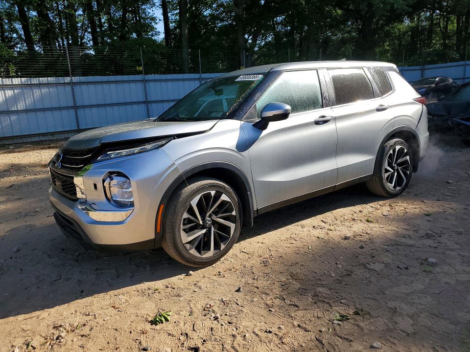 2022 Mitsubishi VIN JA4J4TA82NZ033142 COPART salvage auction — REAR END, Ga - Cert Of Title-Salvage, sold $7,700 on 2026-07-31 (photo 1)