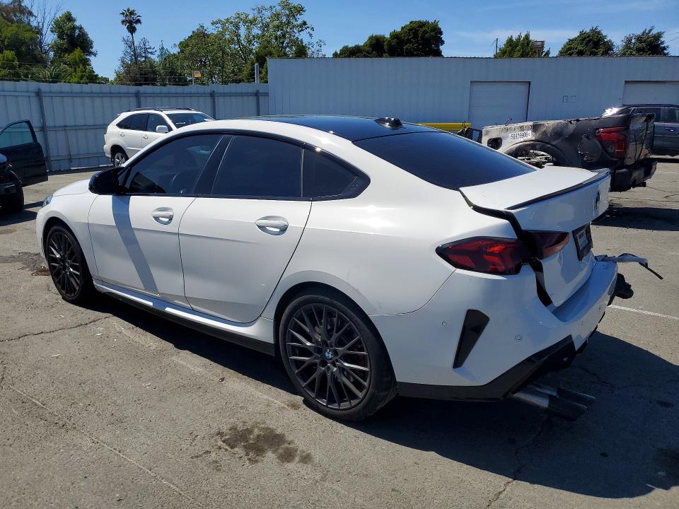 2025 BMW M2 VIN WBA33GG00S7S76334 COPART salvage auction — REAR END, Ca - Salvage Certificate, sold $12,000 on 2026-07-06 (photo 2)