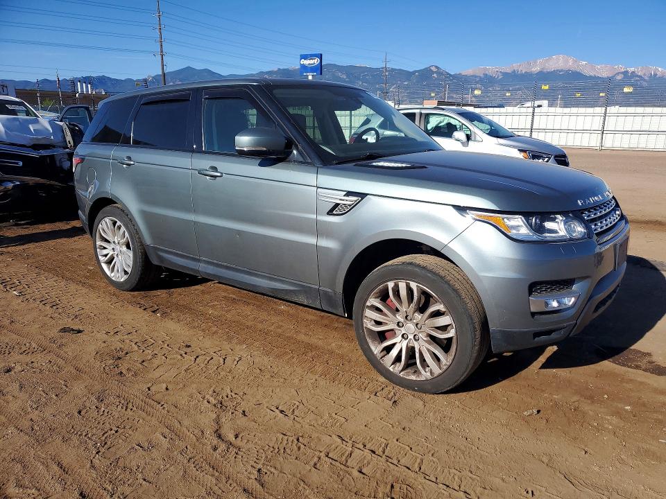 2016 Land rover RANGE ROVER VIN SALWR2EF4GA103850 COPART salvage auction — MINOR DENT/SCRATCHES, CO - DIS/DLR/EXP ONLY CLEAN TITLE (P), sold $7,200 on 2026-07-29 (photo 4)