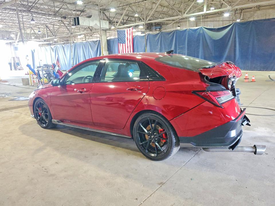 2025 Hyundai Elantra VIN KMHLW4DK5SU026115 COPART salvage auction — REAR END, Mi - Scrap Certificate Of Title, sold $6,900 on 2026-07-21 (photo 2)