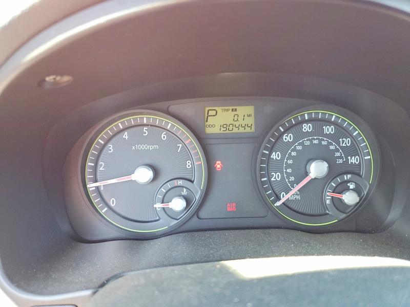 2007 Kia Rio VIN KNADE123276277396 COPART salvage auction — REAR END, Nj - Cert Of Title-Salvage, sold $350 on 2026-07-28 (photo 9)