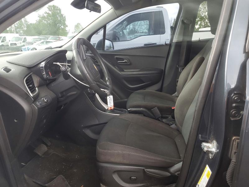 2021 Chevrolet Trax VIN KL7CJKSB2MB307388 COPART salvage auction — REAR END, Or - Salvage Title Certificate, sold $1,550 on 2026-07-27 (photo 7)