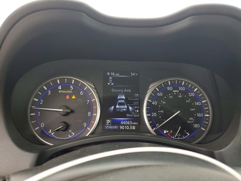 2018 Infiniti Q60 VIN JN1FV7EK4JM530547 COPART salvage auction — FRONT END, NC - SALVAGE CERTIFICATE OF TITLE, sold $9,800 on 2026-07-02 (photo 9)