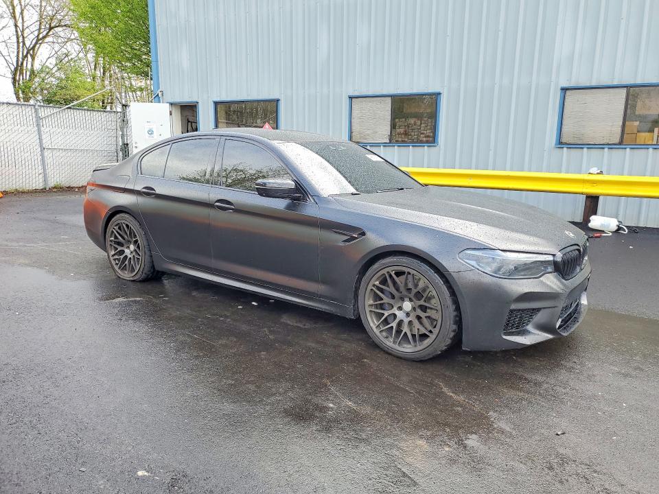 2019 BMW M5 VIN WBSJF0C59KB448442 COPART salvage auction — REAR END, Salvage Title, sold $20,200 on 2026-07-22 (photo 4)