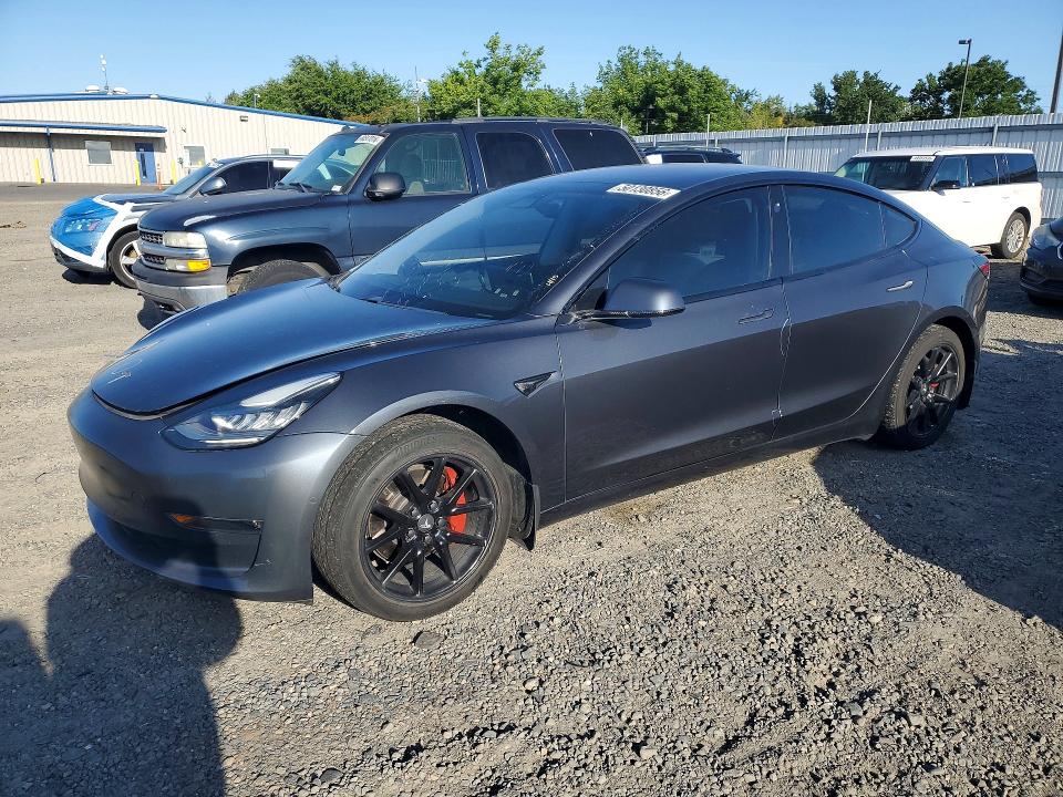 2017 Tesla Model 3 VIN 5YJ3E1EA9HF002218 — COPART salvage auction photo