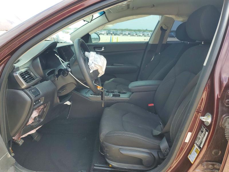 2017 Kia Optima VIN 5XXGT4L39HG166529 COPART salvage auction — FRONT END, Tx - Salvage Vehicle Title, sold $850 on 2026-07-02 (photo 7)