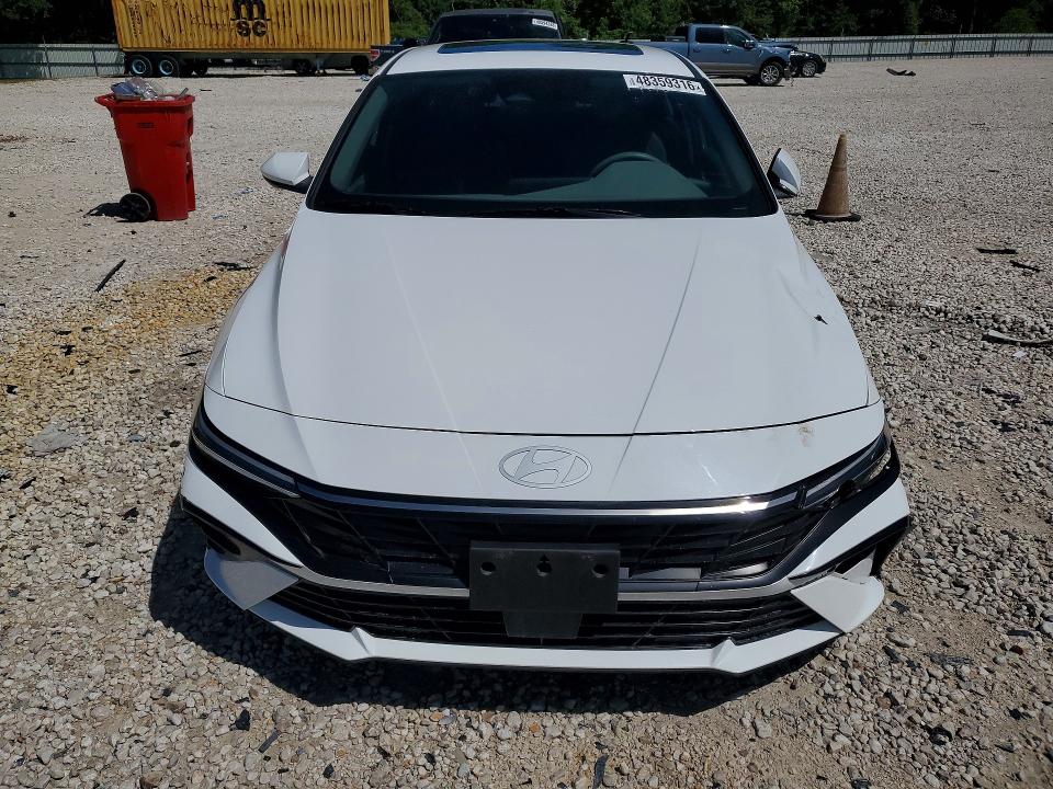 2024 Hyundai Elantra VIN KMHLS4DG0RU820456 COPART salvage auction — SIDE, Tx - Certificate Of Title, sold $6,600 on 2026-07-07 (photo 5)